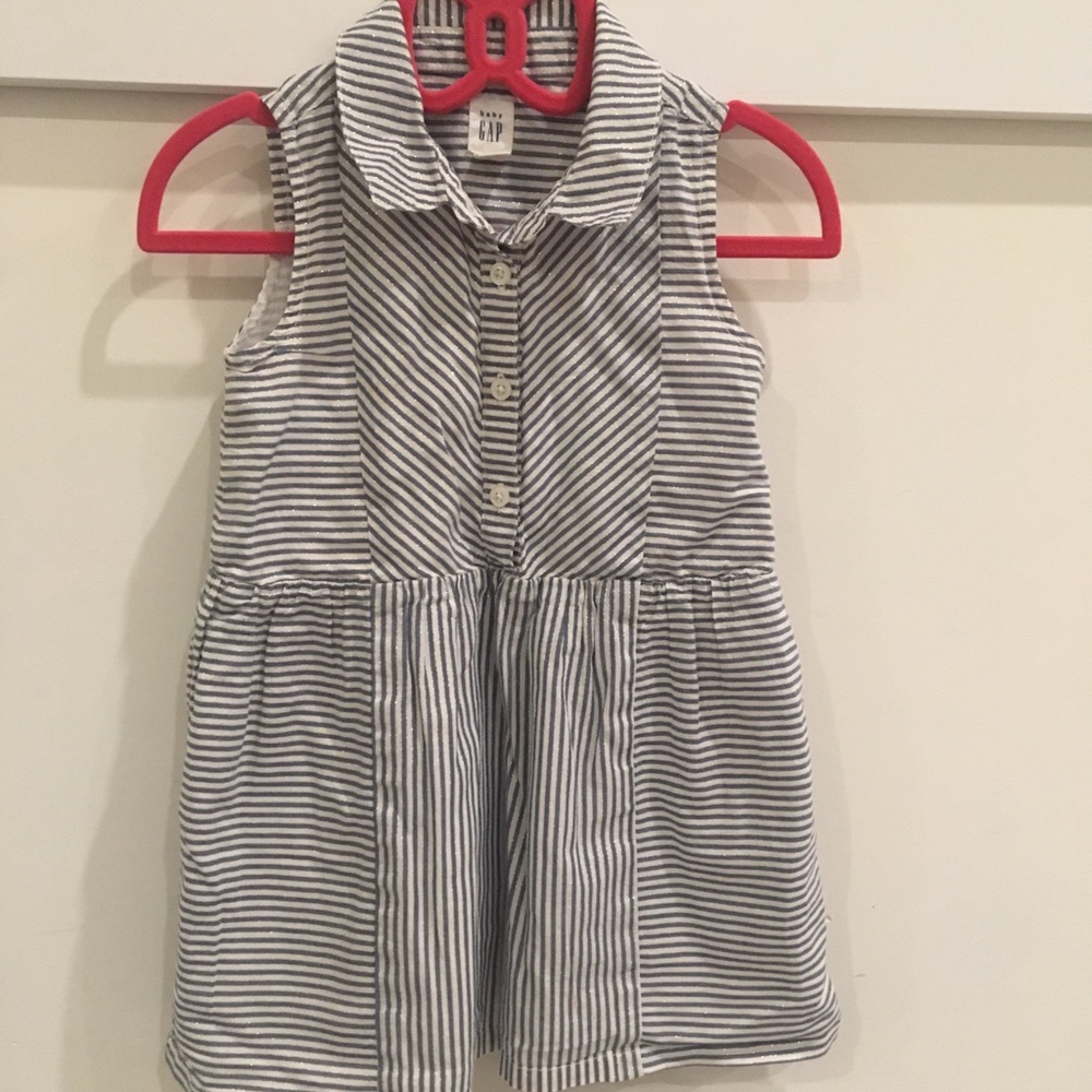 Most favorite dress! Super cute striped Gap dress